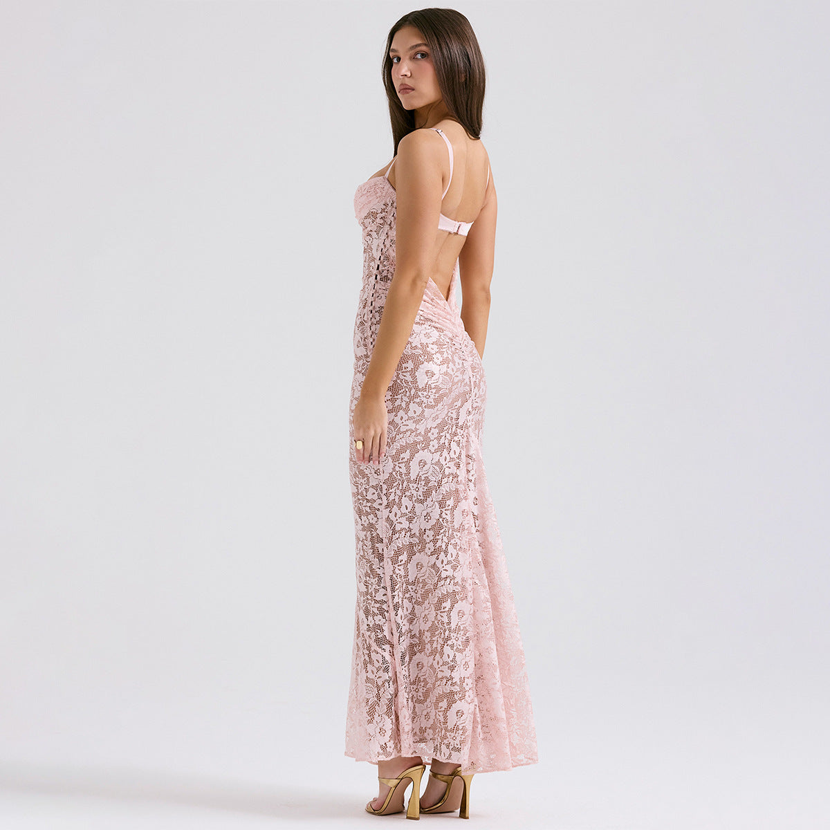 Sophia Lace Maxi Dress