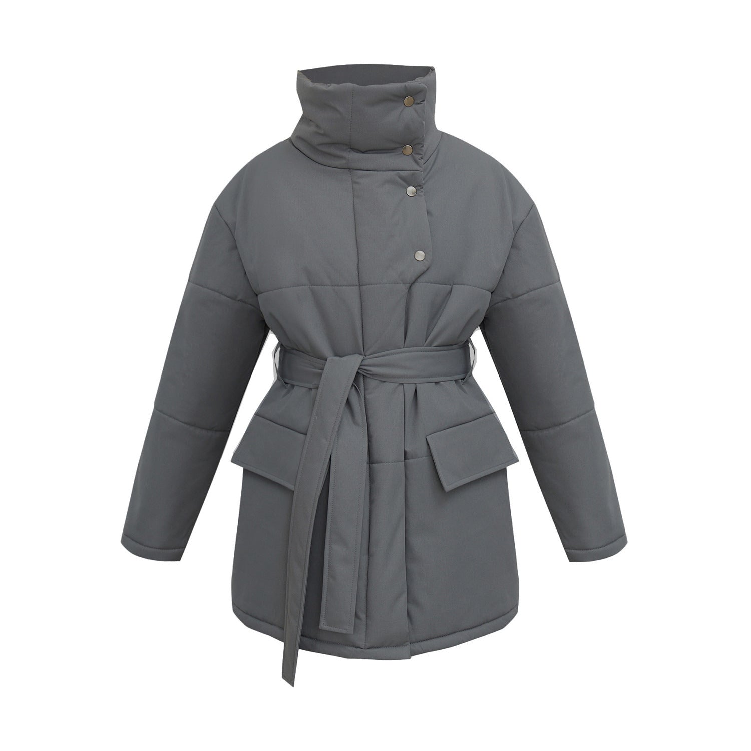 Celeste Belted Puffer Coat