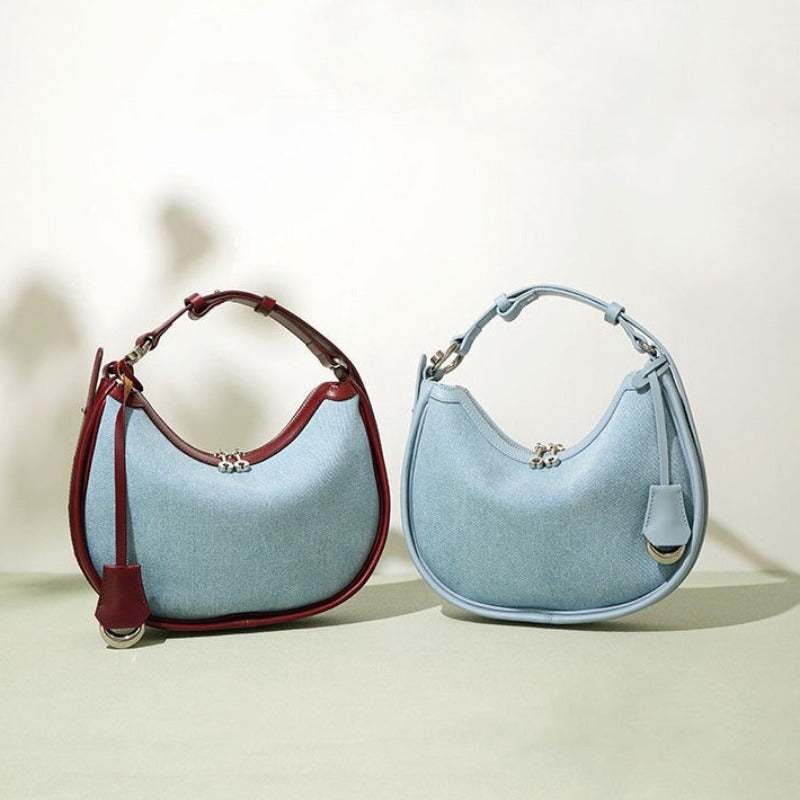 Olivia Chic Denim Handbag