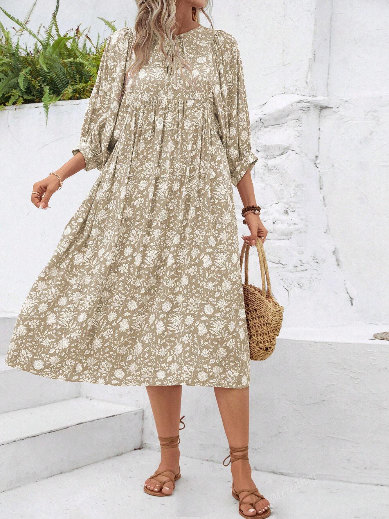 Sophia Floral Boho Dress