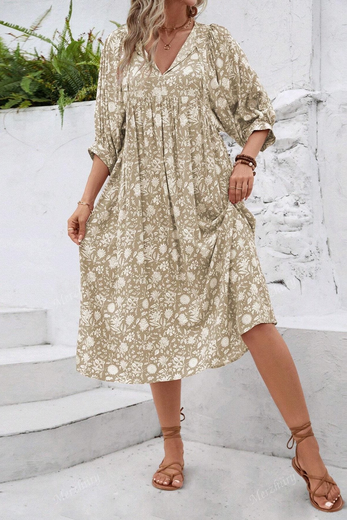 Sophia Floral Boho Dress