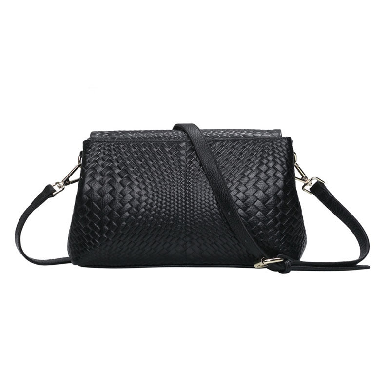 Chic Woven Leather Shoulder Bag