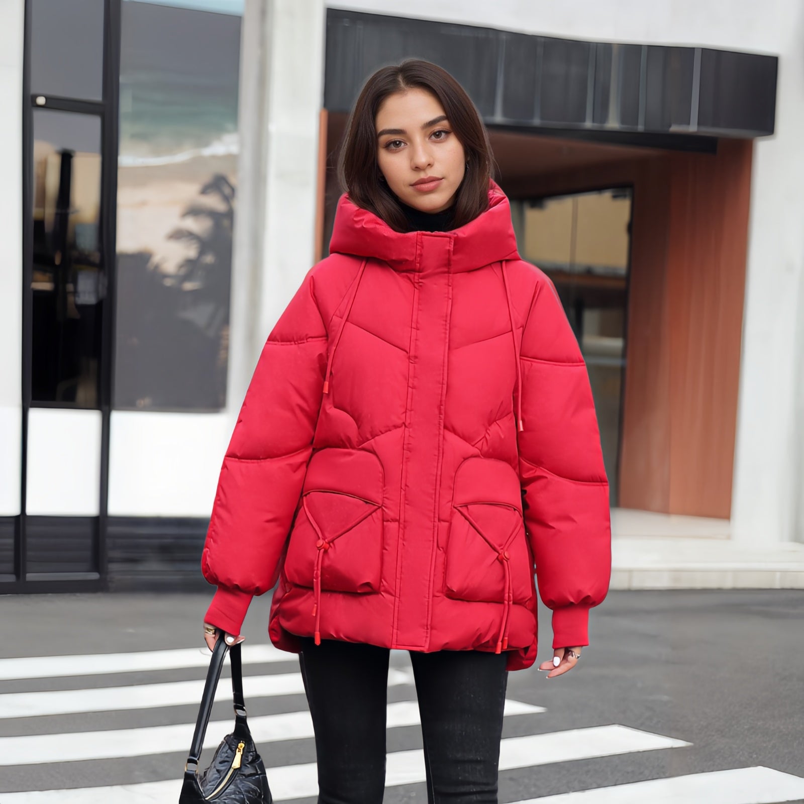 Sophie Puffer Hooded Jacket