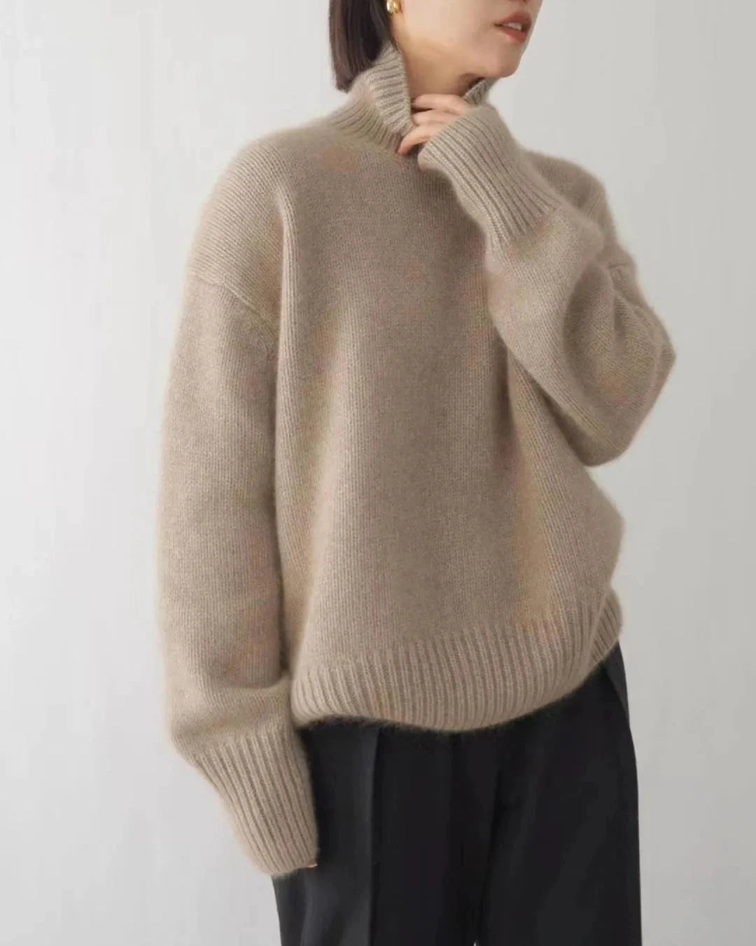 Emma Cozy High-Neck Sweater