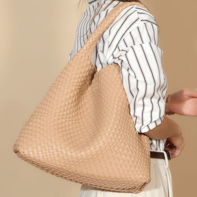 Ella Woven Tote Bag