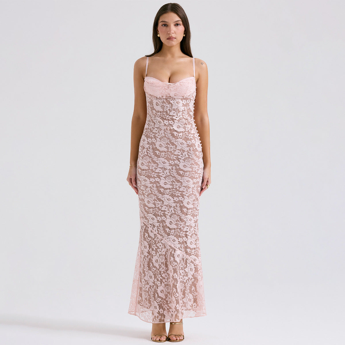 Sophia Lace Maxi Dress