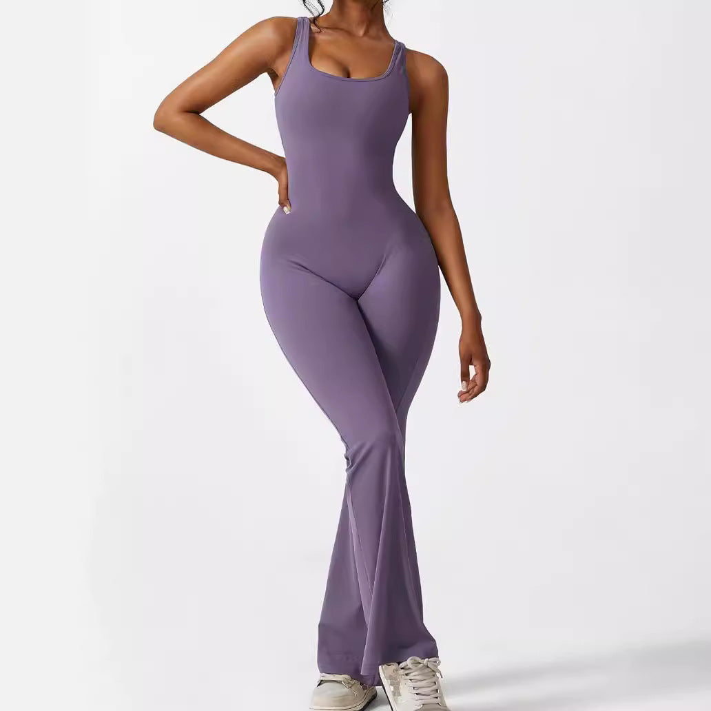 Ariana Flared Fitness Jumpsuit