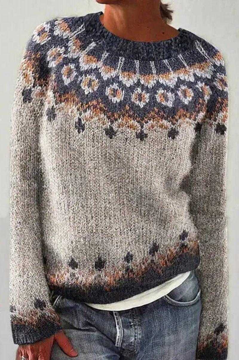 Sophia Fair Isle Knit Sweater