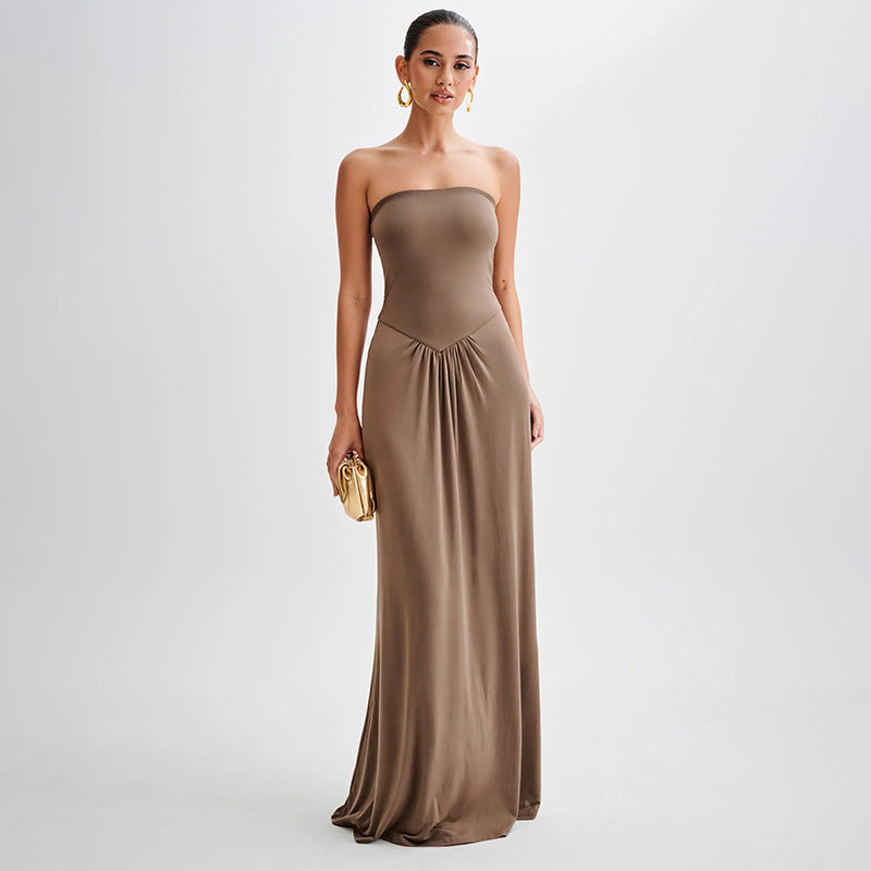 Isabella Strapless Evening Long Dress