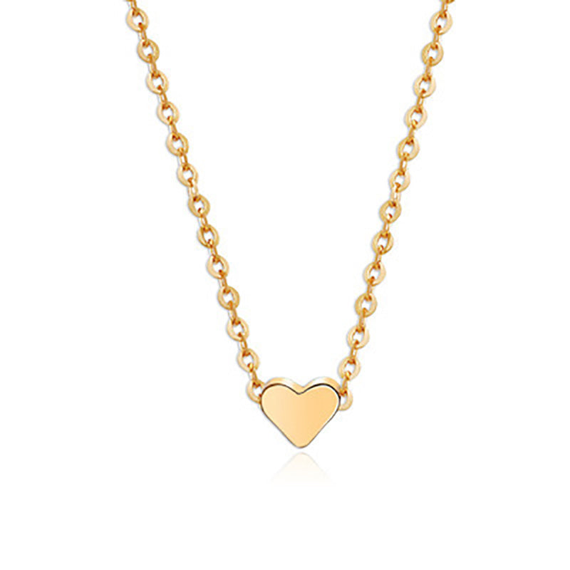 Collier pendentif amour double face