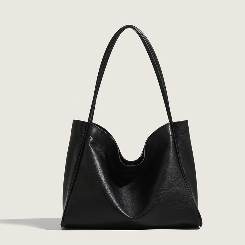 Sophia Classic Leather Shoulder Bag