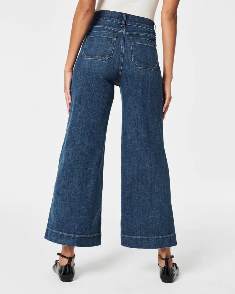 Oprah Wide-Leg High-Waist Jeans