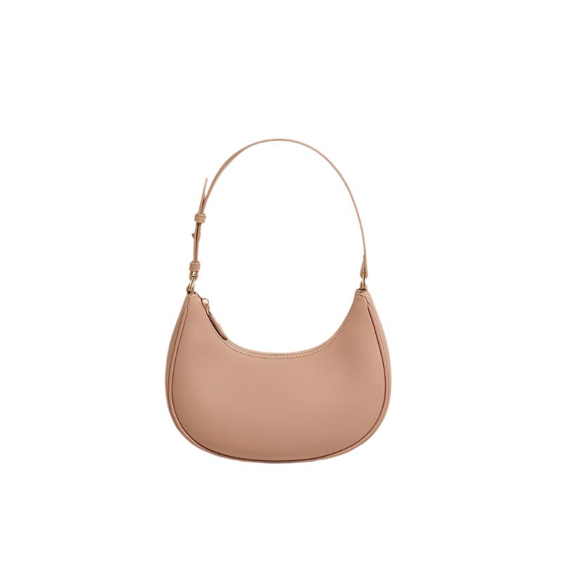 Minimalist Crescent Shoulder Bag