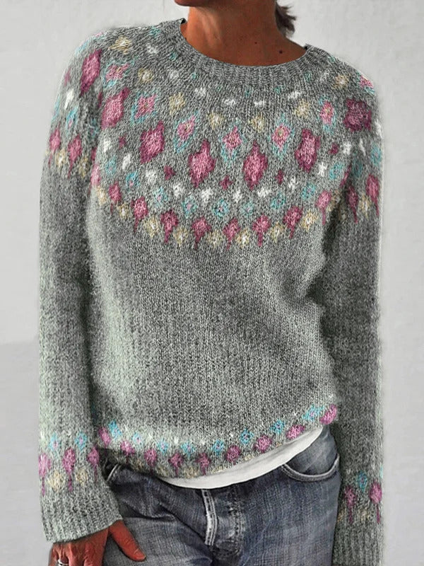 Sophia Fair Isle Knit Sweater