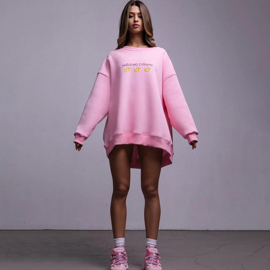 Emily Oversized Fun Sweatshirt