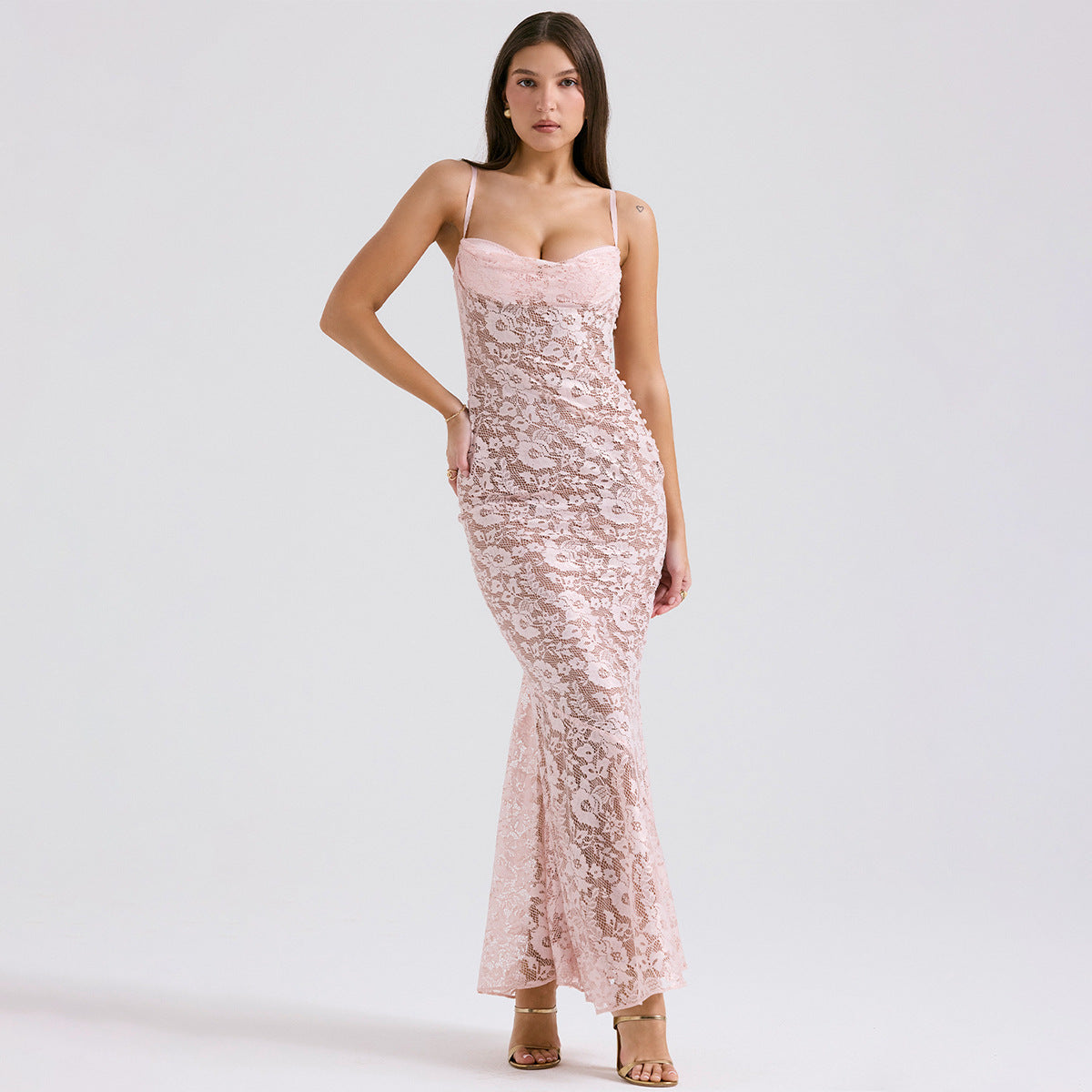 Sophia Lace Maxi Dress