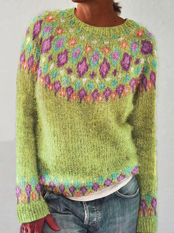 Sophia Fair Isle Knit Sweater