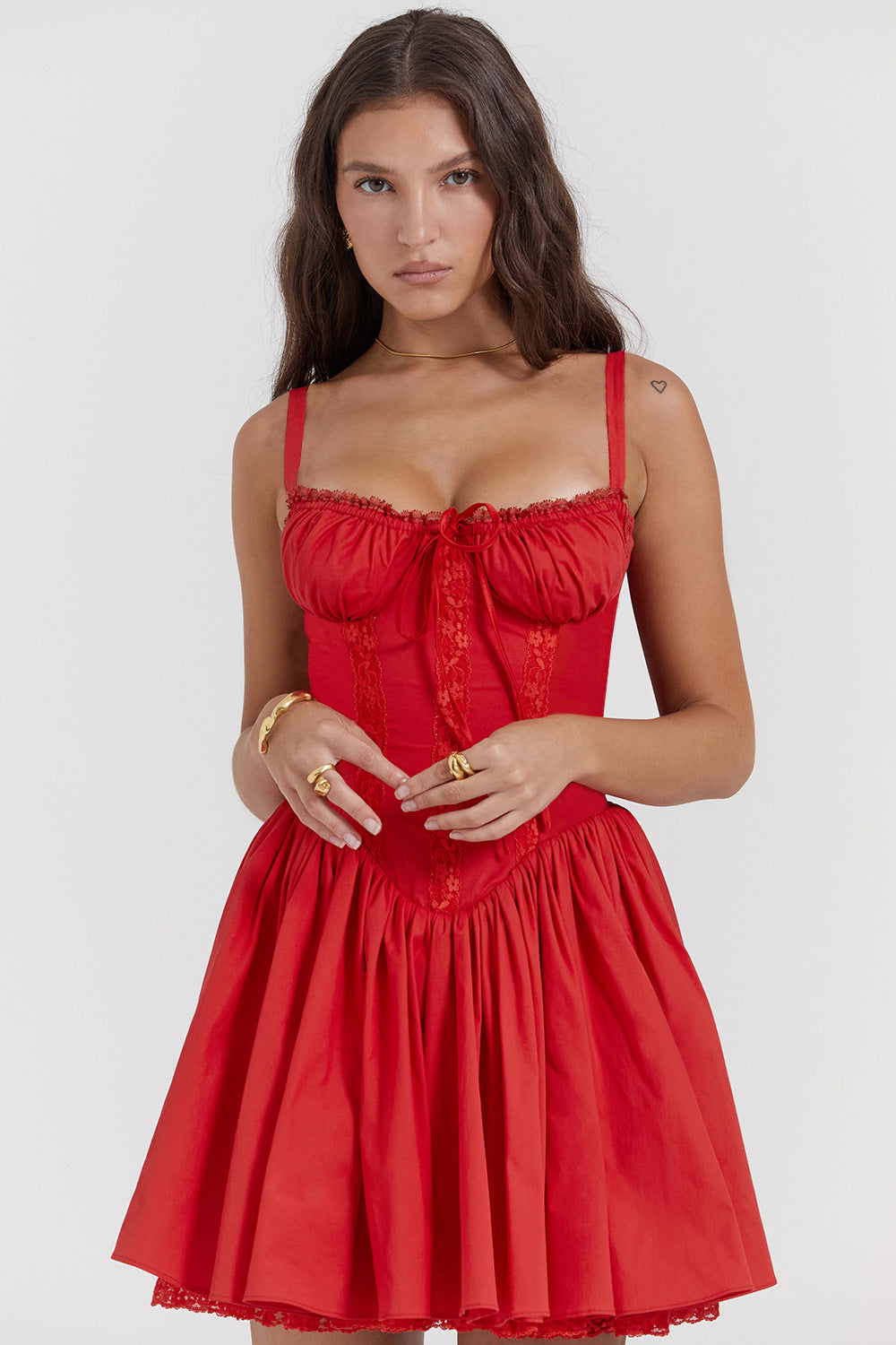 Lily Corset-Style Mini Dress