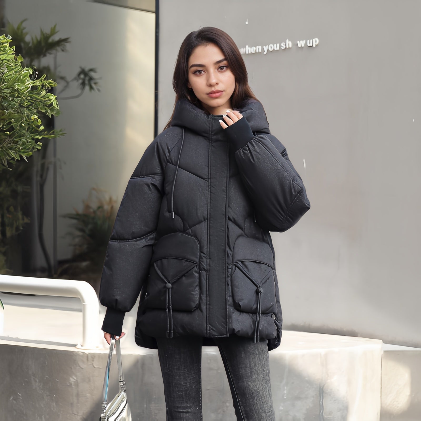 Sophie Puffer Hooded Jacket