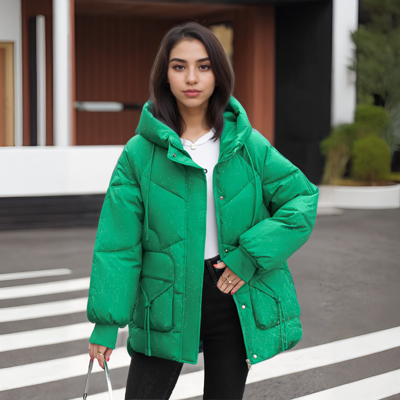 Sophie Puffer Hooded Jacket