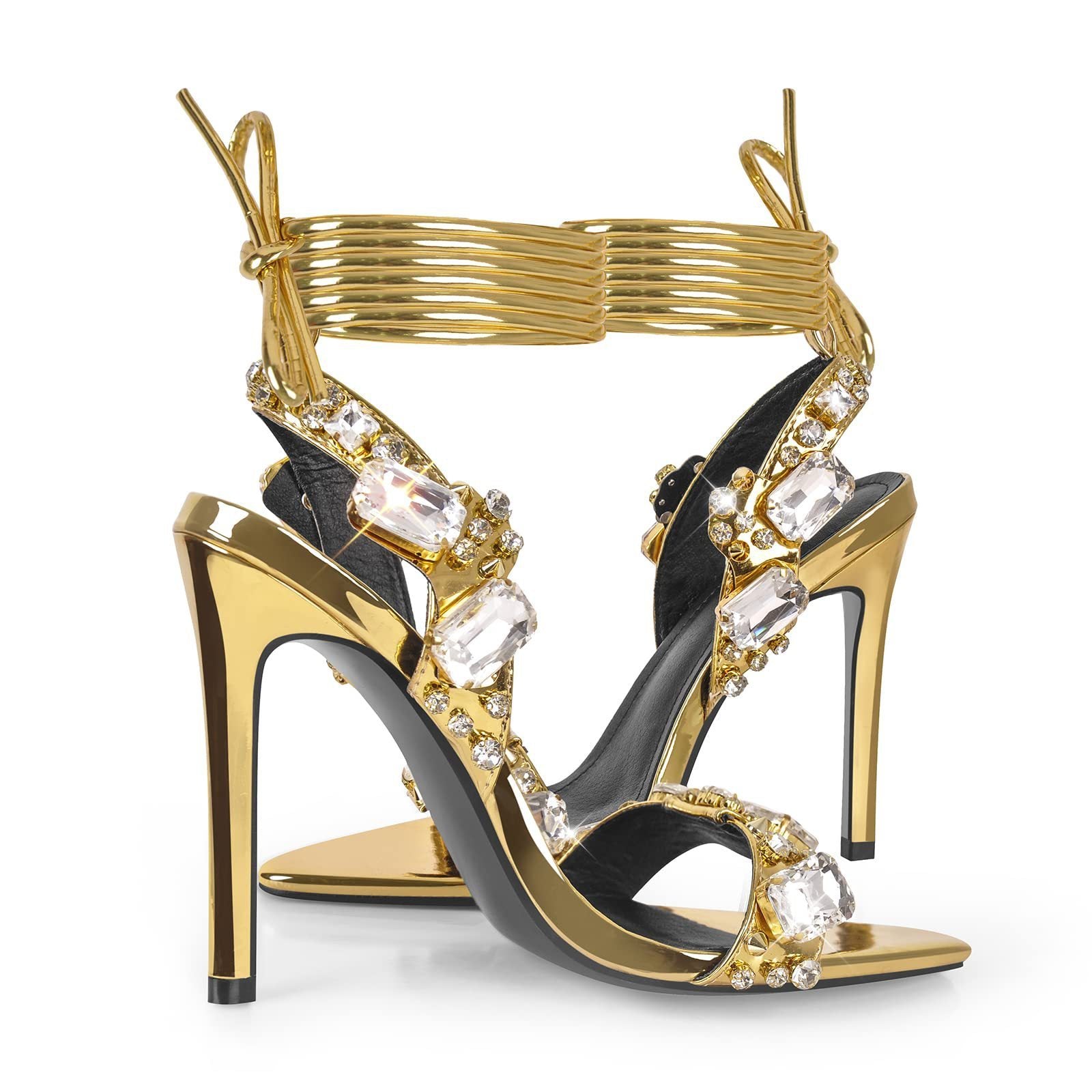 Isabella Embellished Stiletto Sandals