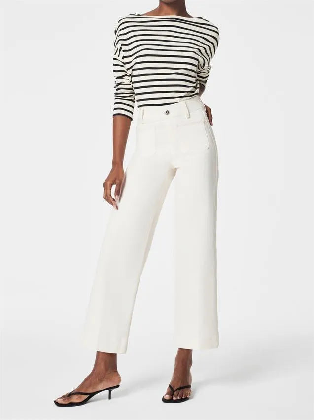 Oprah Wide-Leg High-Waist Jeans