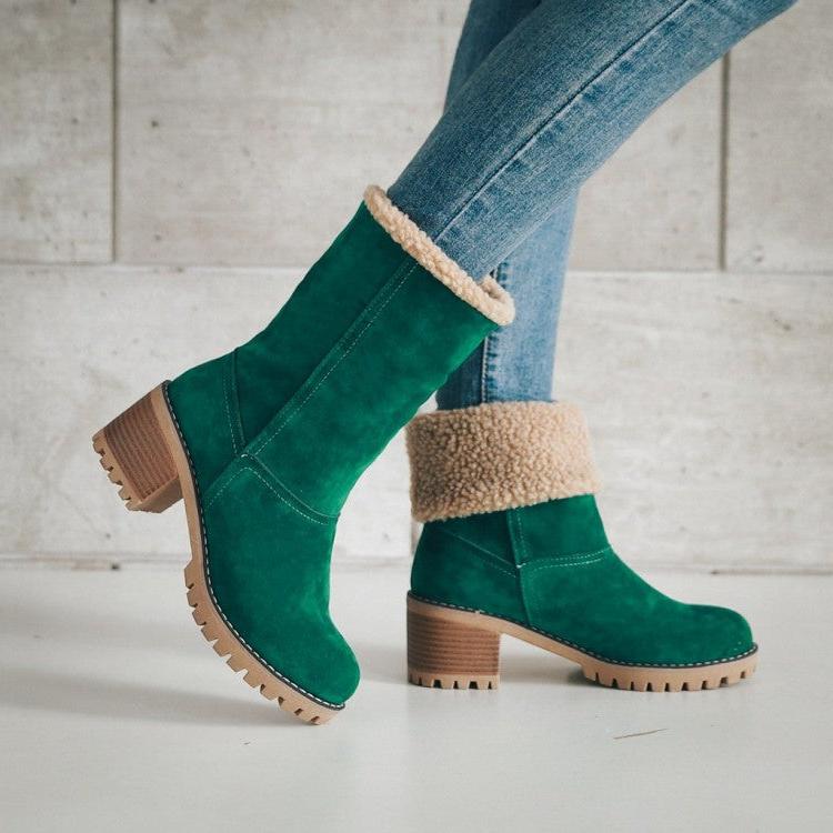 Sofia Faux Fur Ankle Boots