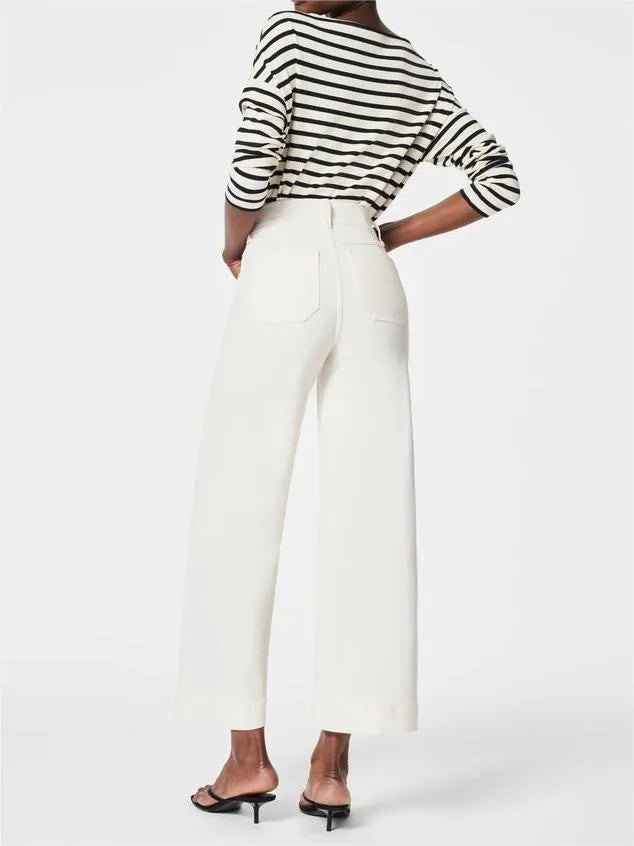 Oprah Wide-Leg High-Waist Jeans