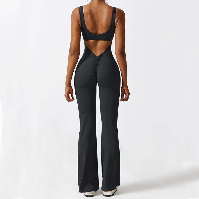 Ariana Flared Fitness Jumpsuit