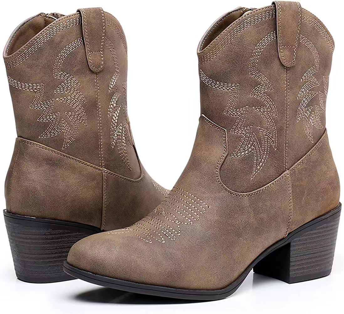 Emma Western Ankle Boots