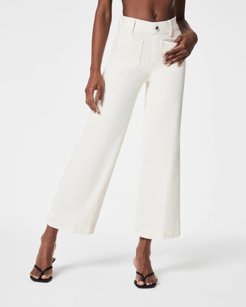 Oprah Wide-Leg High-Waist Jeans