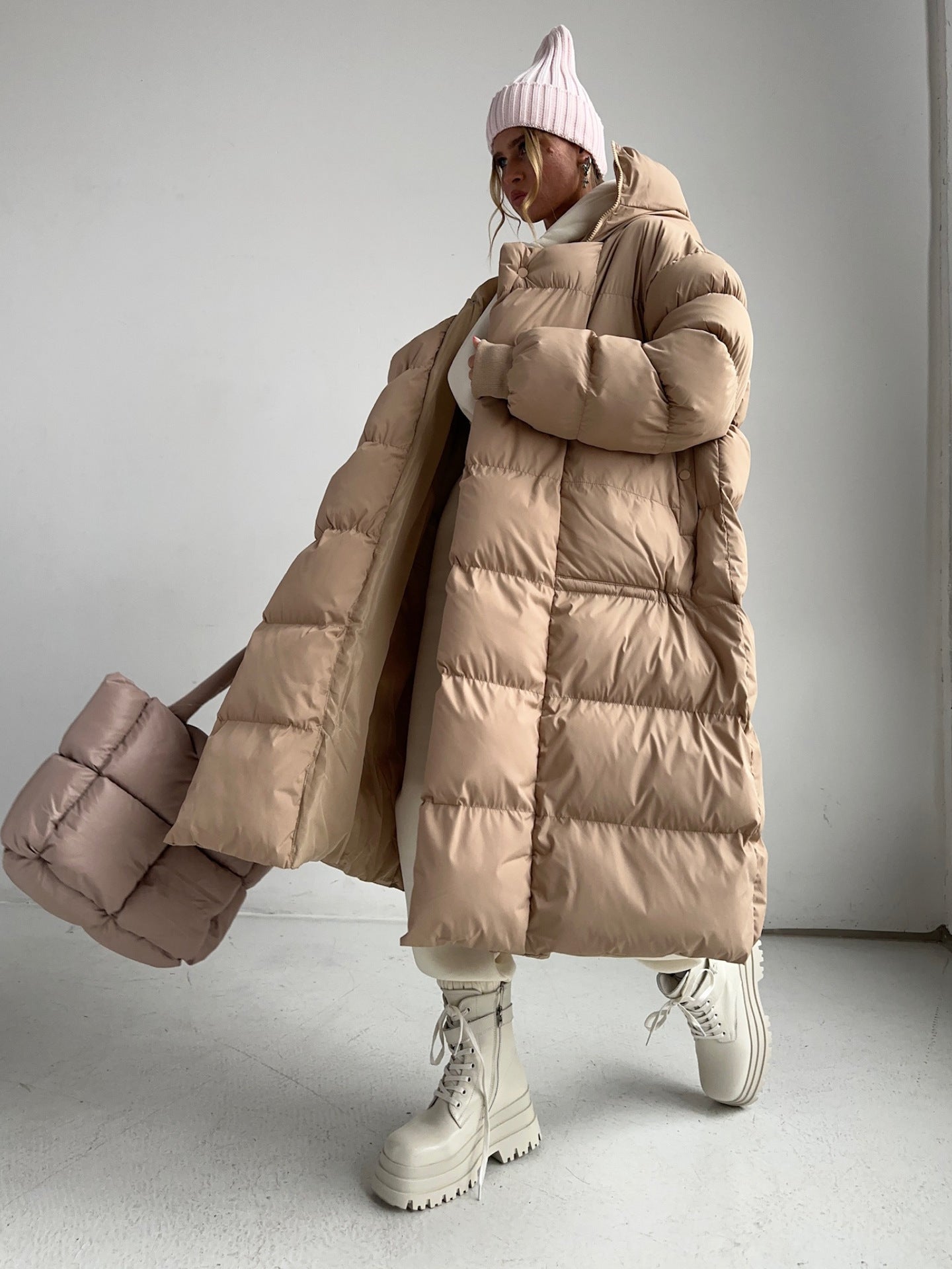 Arctic Luxe Longline Puffer Coat