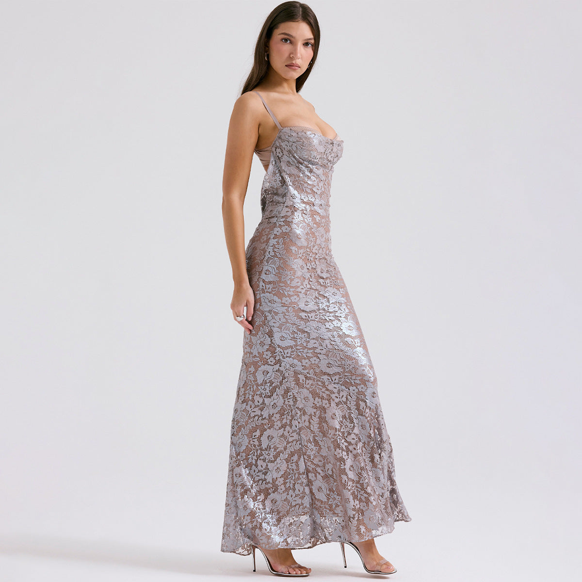 Sophia Lace Maxi Dress