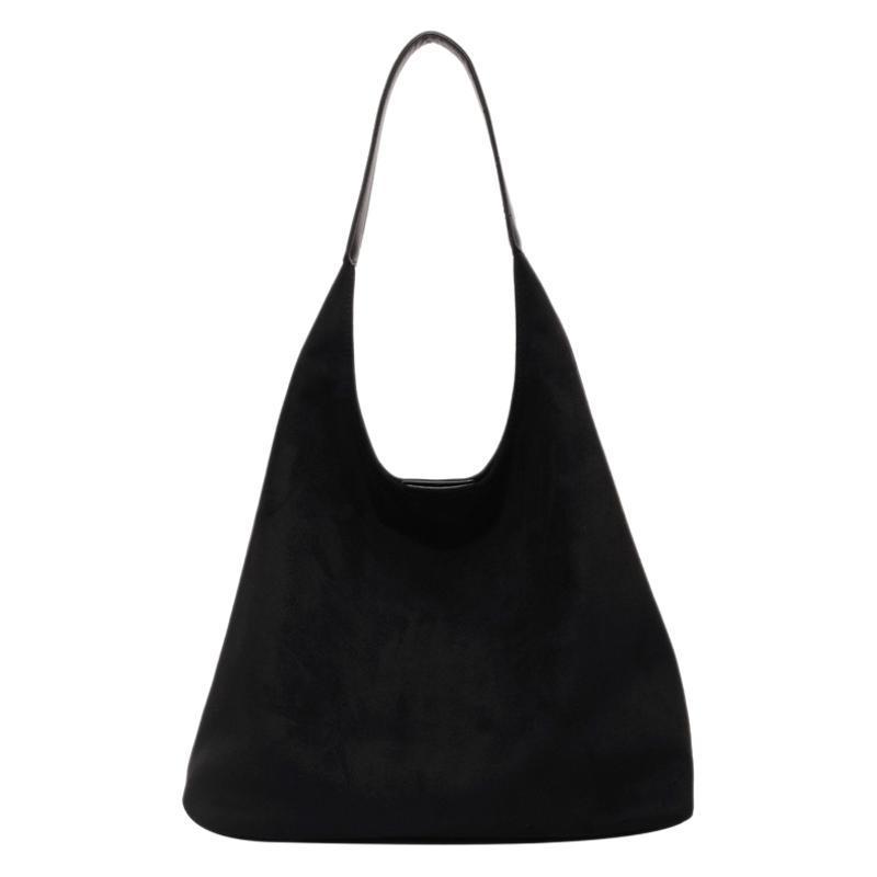 Lily Soft Suede Shoulder Bag