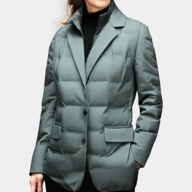 Elise Downtown Puffer Blazer