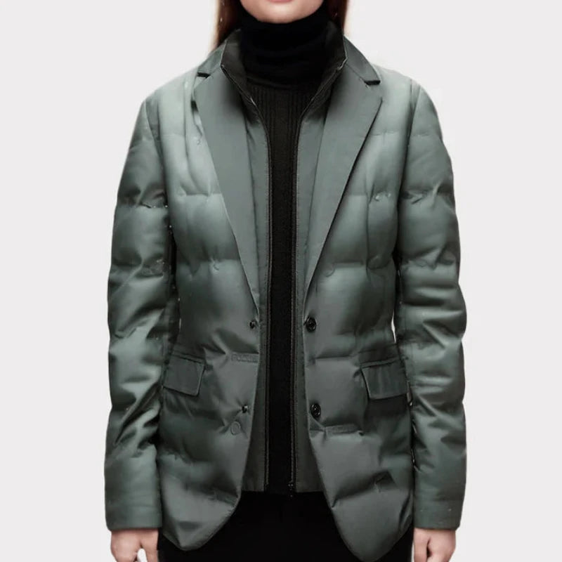 Elise Downtown Puffer Blazer