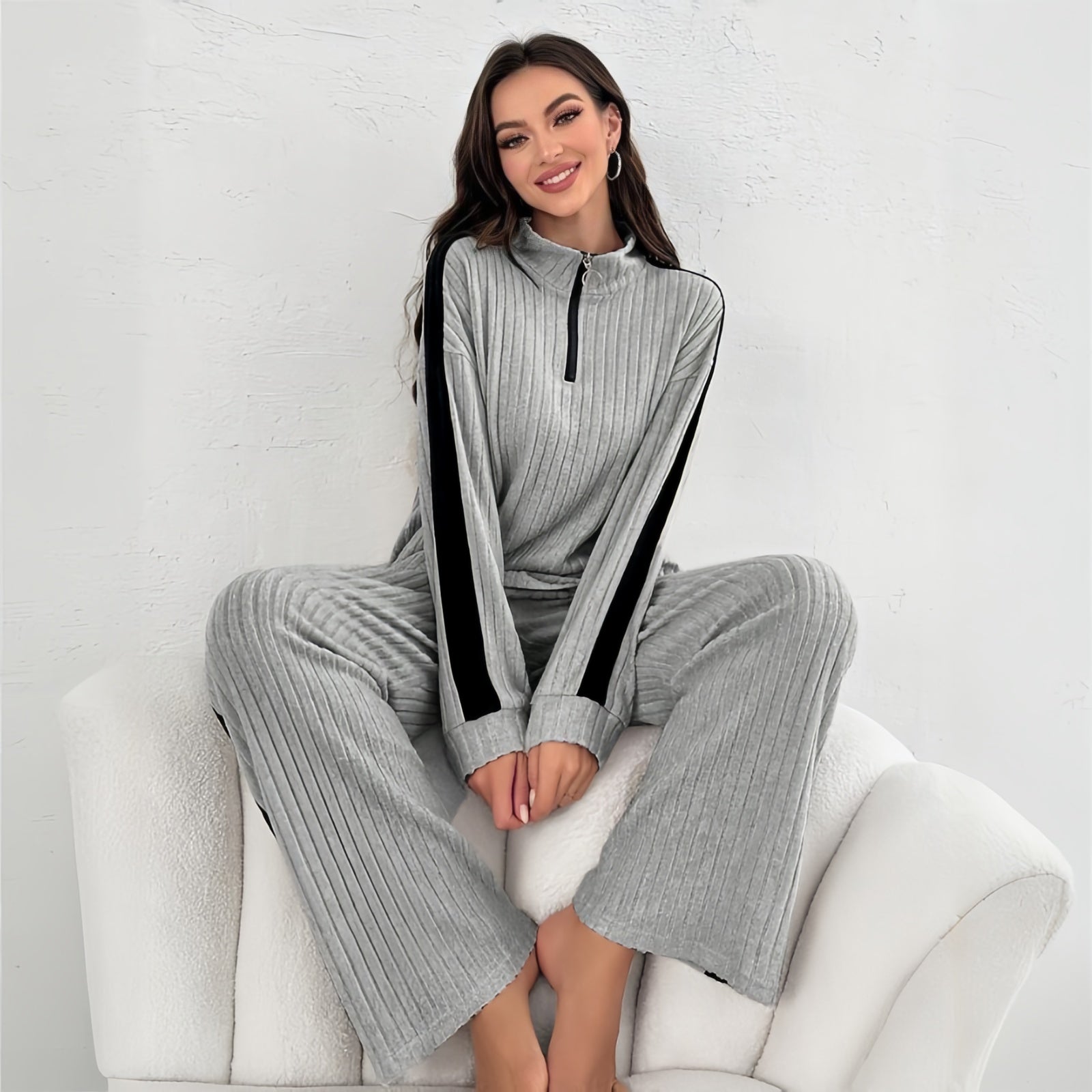 Cozy Ribbed Lounge Set