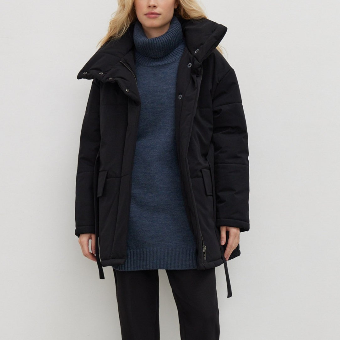 Celeste Belted Puffer Coat