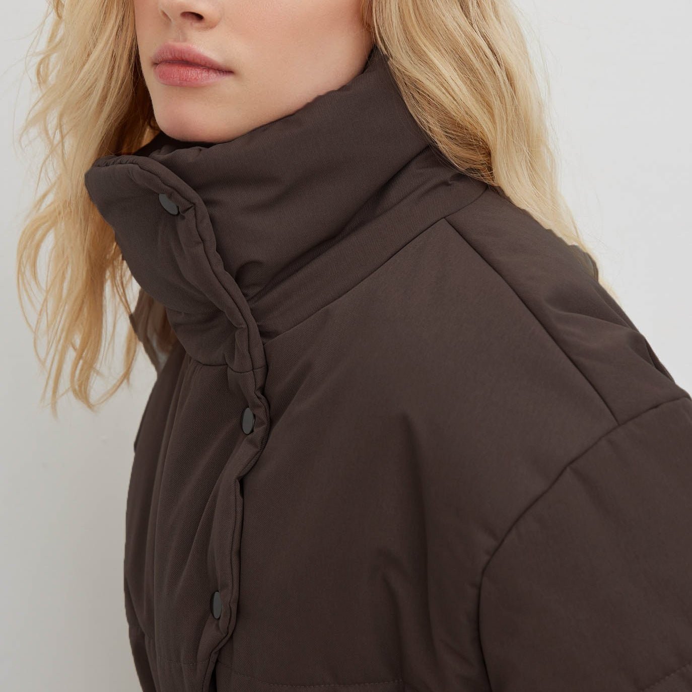 Celeste Belted Puffer Coat