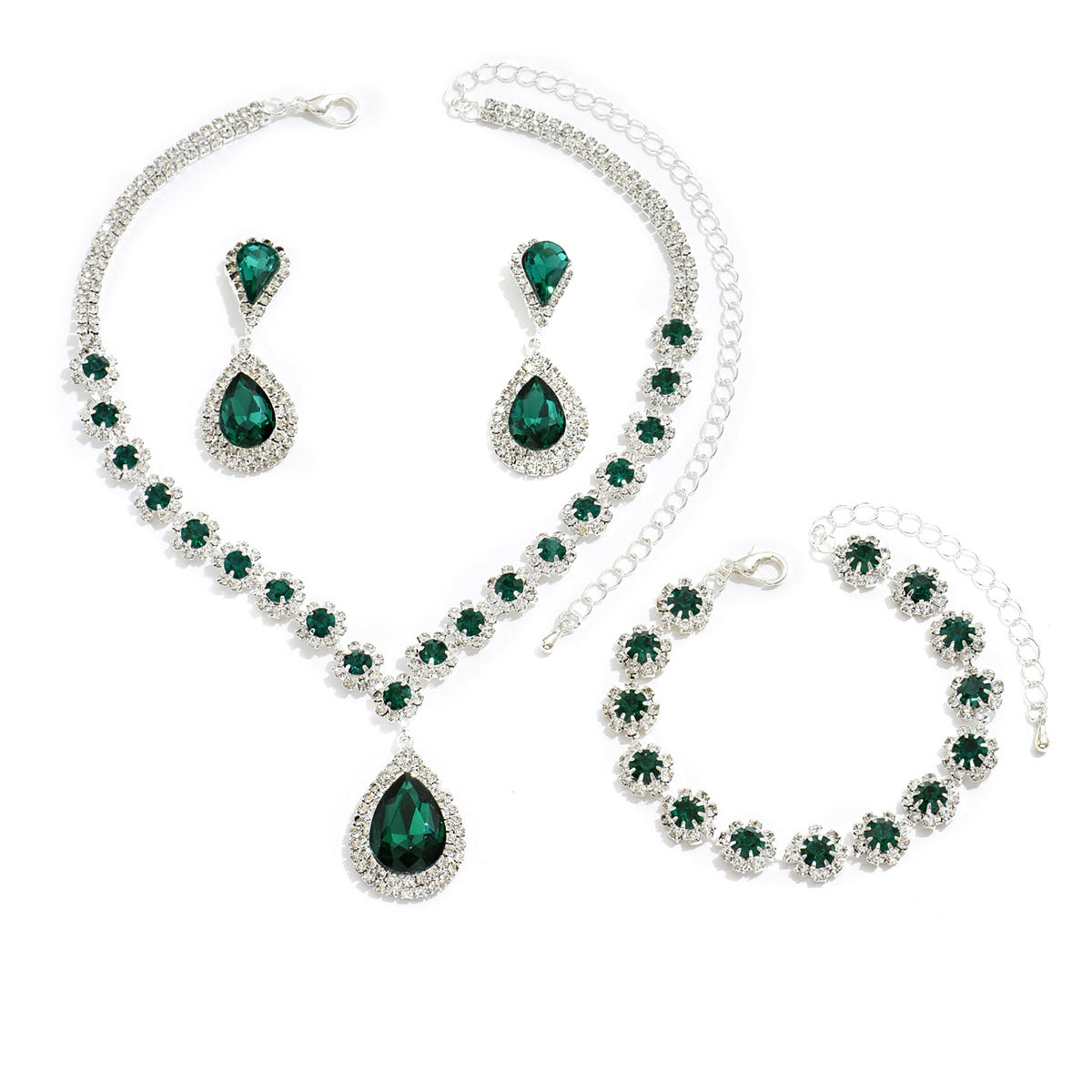 Fashion Jewelry Bridal Three-Piece Set