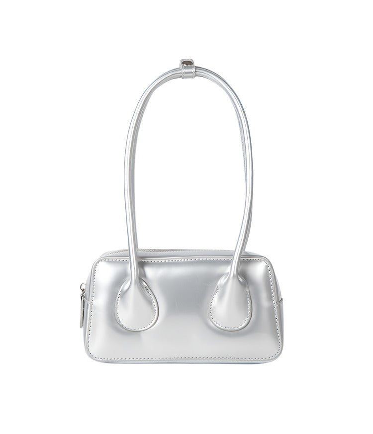 Glossy Patent Leather Handbag