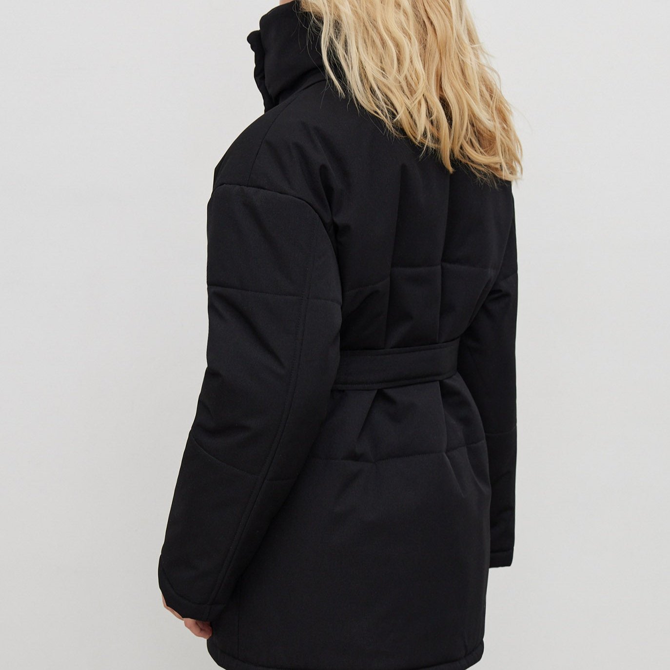 Celeste Belted Puffer Coat