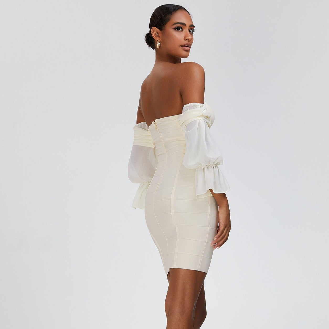 Emma Off-Shoulder Bodycon Dress