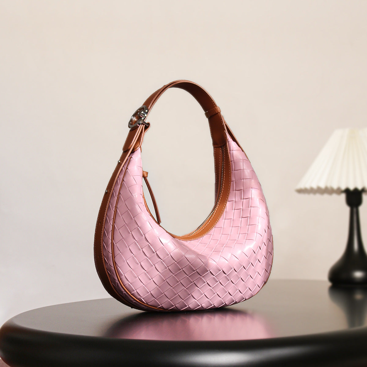 Sac en cuir véritable de niche de conception