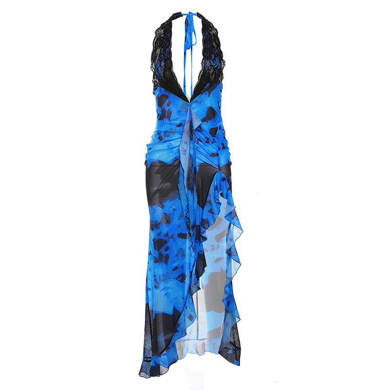 Jessica Ocean Wave Maxi Robe