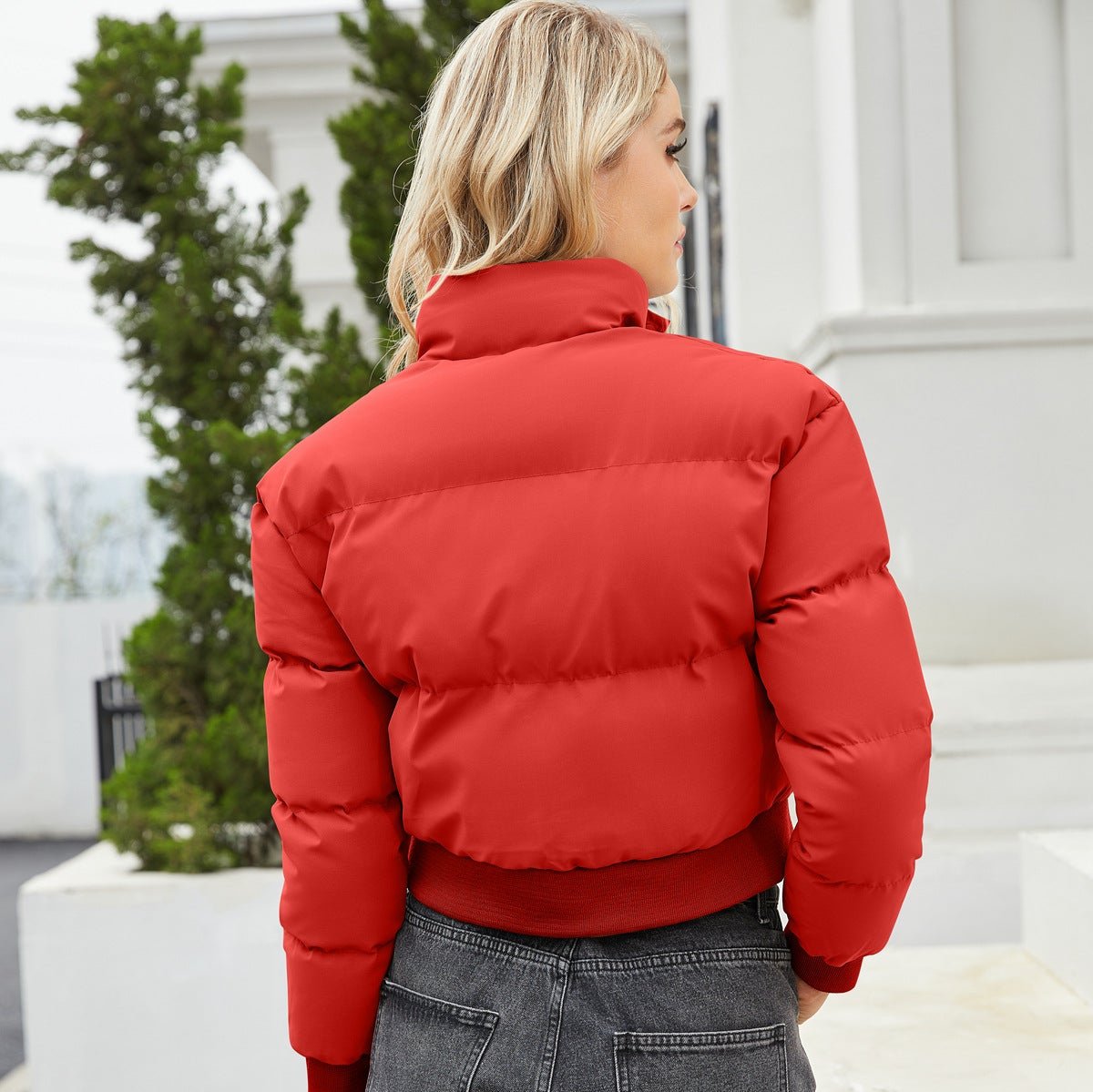 Madison Cropped Puffer Jacket