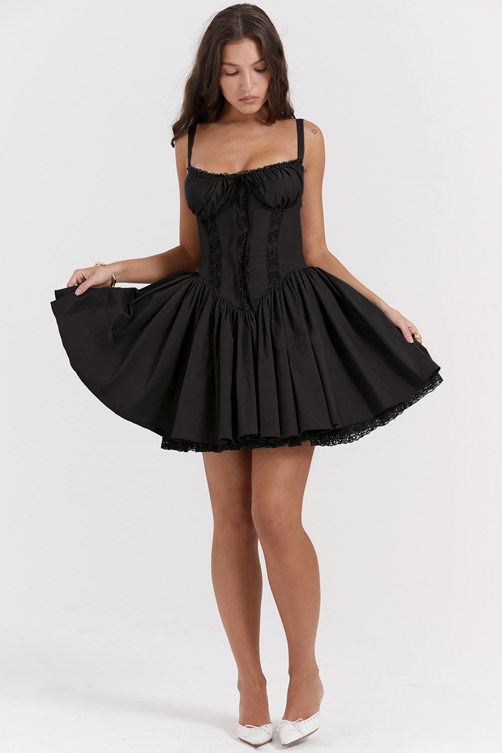 Lily Corset-Style Mini Dress