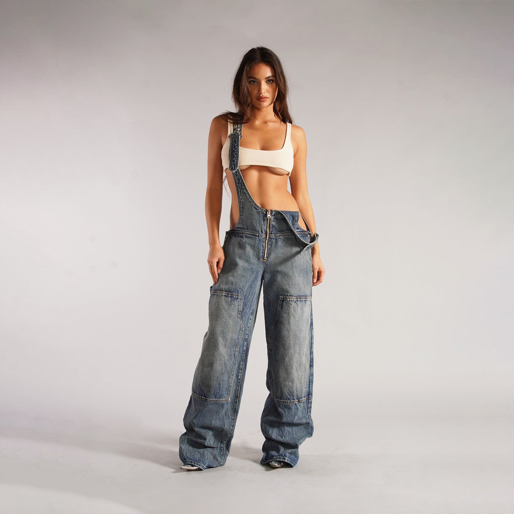 Riley Denim Overalls