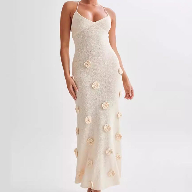 Olivia Floral Embellished Maxi Dress