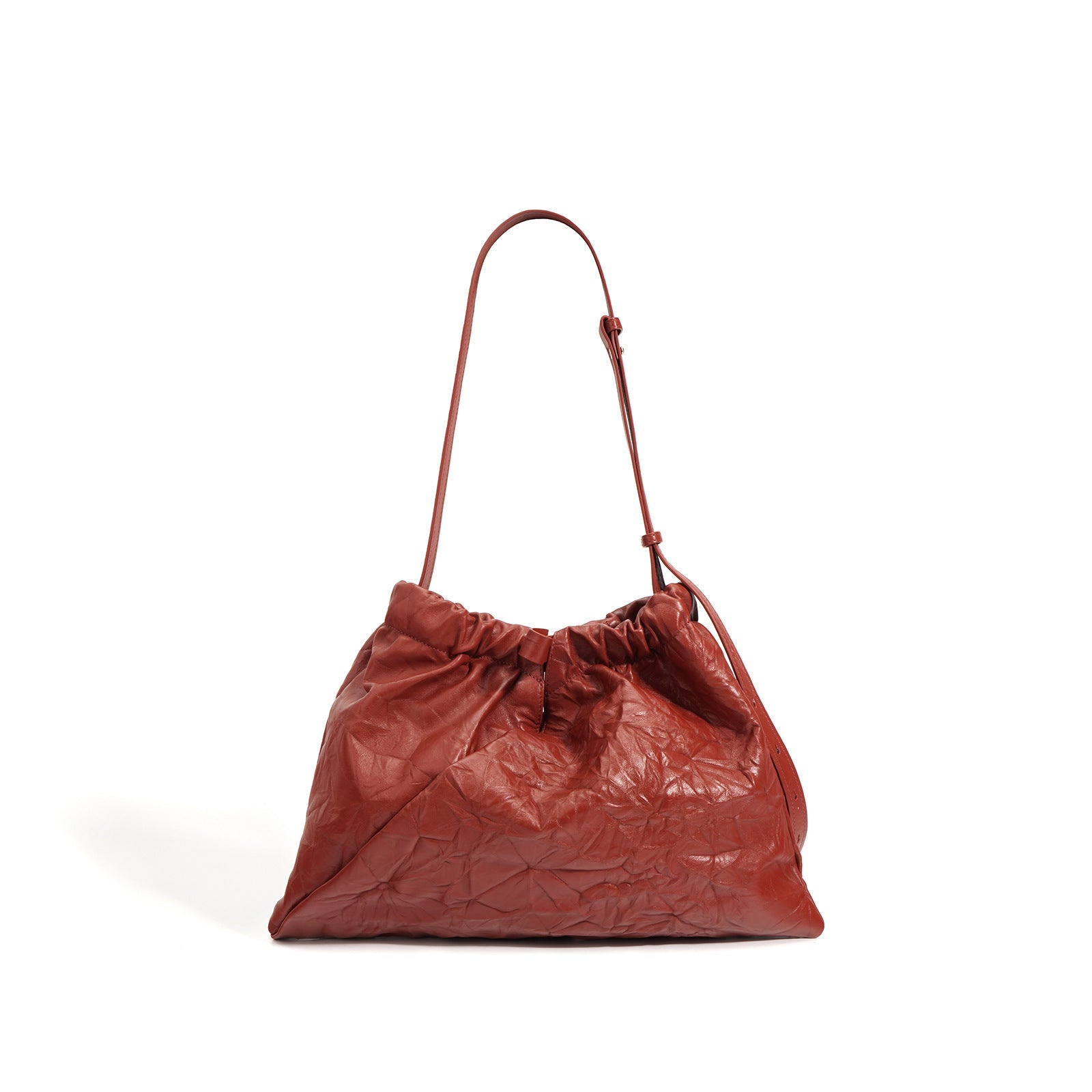 Isabella Gathered Shoulder Bag